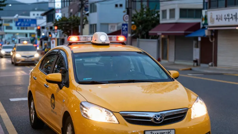釜山出租车：如何招车与注意事项