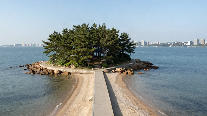 冬柏岛：30分钟走完的海边步道